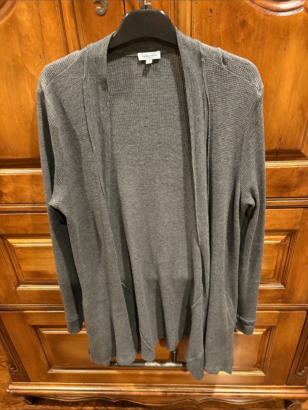 Splendid Brand Charcoal Open-Front Women's Cardigan Size XS